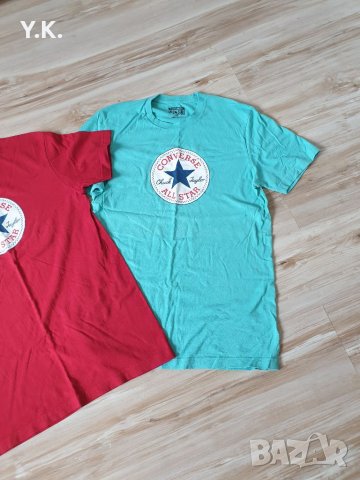 Оригинална мъжка тениска Converse All-Star Chuck Taylor, снимка 3 - Тениски - 33320709