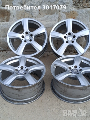 Оригинал Мерцедес 18 цола спорт пакет, снимка 2 - Гуми и джанти - 53606359