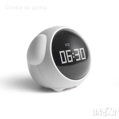 Емоджи часовник-аларма с голям цифров дисплей, снимка 1 - Други - 43831794