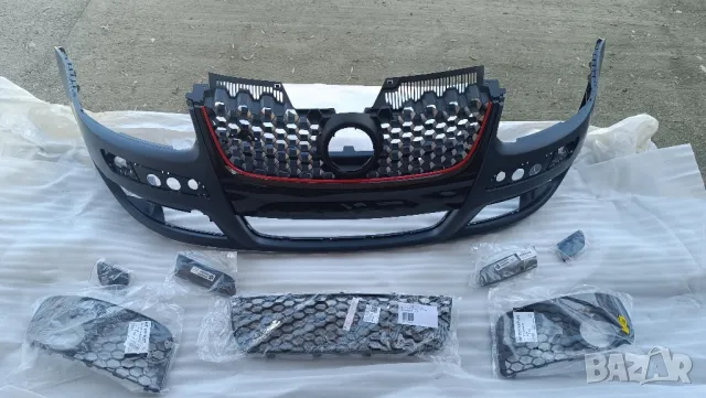 • Предна ЧИСТО НОВА GTI броня за голф 5, джета, кади, голф плюс, сеат
(Predna GTI bronq , снимка 7 - Части - 50216614