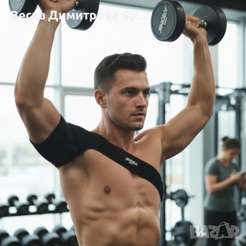 Ортеза за рамо JINGBA Shoulder Support JB-8010 - без напрежение в мускулите, снимка 3 - Други - 52665906