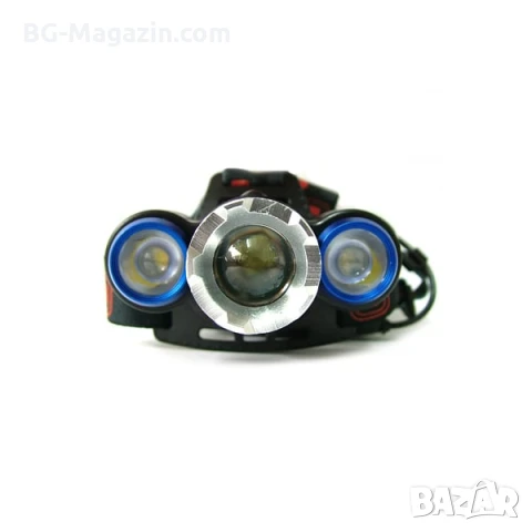 Презареждащ се LED челник за глава фенер риболов къмпинг регулиране на светлината zoom функция, снимка 6 - Къмпинг осветление - 50938275