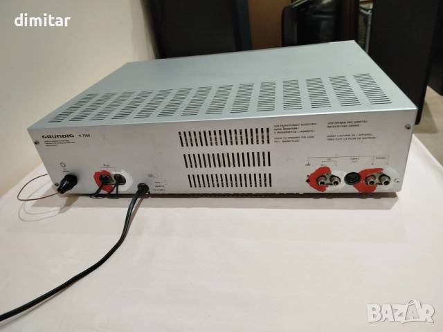 Усилвател GRUNDIG R 7150, снимка 8 - Ресийвъри, усилватели, смесителни пултове - 52799402