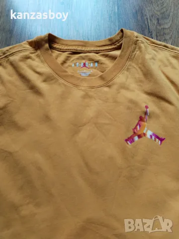 NIKE AIR JORDAN JUMPMAN 3D CREW TEE - страхотна мъжка тениска М, снимка 5 - Тениски - 49909282