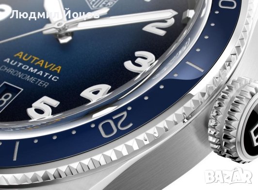 Мъжки часовник Tag Heuer Autavia Chronometer НОВ - 6750.00 лв., снимка 2 - Мъжки - 43690588