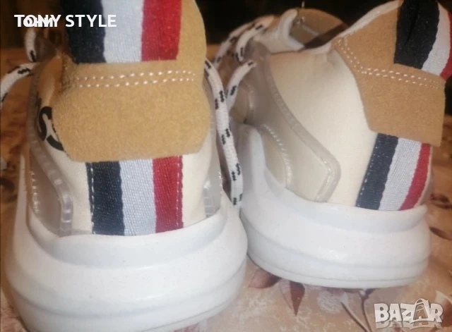 RUNNERBOSS Оригинал Нови Дамски Маратонки Изцяло от Естествена Кожа 42, снимка 11 - Маратонки - 51696824