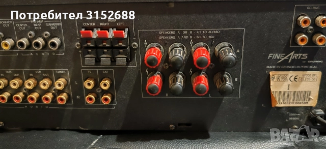 Усилвател GRUNDIG By FineArts, снимка 6 - Ресийвъри, усилватели, смесителни пултове - 52875214