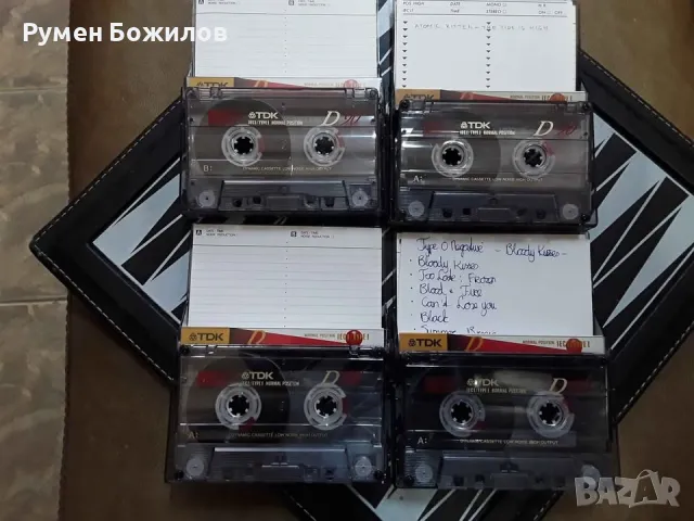 10 много запазени касети TDK D със записи, снимка 5 - Аудио касети - 49758462