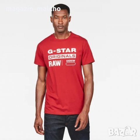МЪЖКА ТЕНИСКА – G-STAR RAW GRAPHIC 8; размери: XS и L