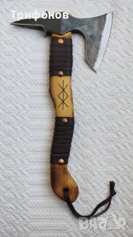 Брадвичка "Viking Tomahawk" - "Protection" (ръчна изработка), снимка 2 - Колекции - 43845361