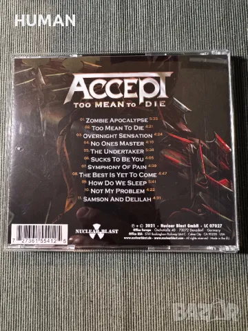 Accept , снимка 9 - CD дискове - 50111851