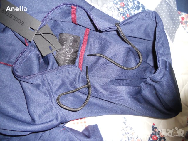 Мъжки Спортен Суитчър Нов Размер М с качулка и джобове размер М , снимка 7 - Спортни дрехи, екипи - 44045537