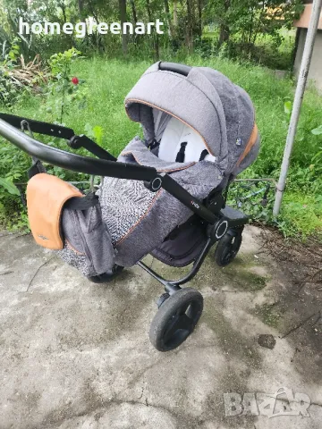 Полска комбинирана бебешка количка Adamex avatar 3в1 + подаръци , снимка 17 - Детски колички - 50316996