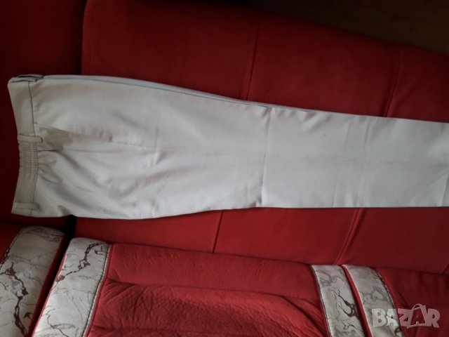 Дамски панталон цвят светъл слонова кост, снимка 4 - Панталони - 28577626