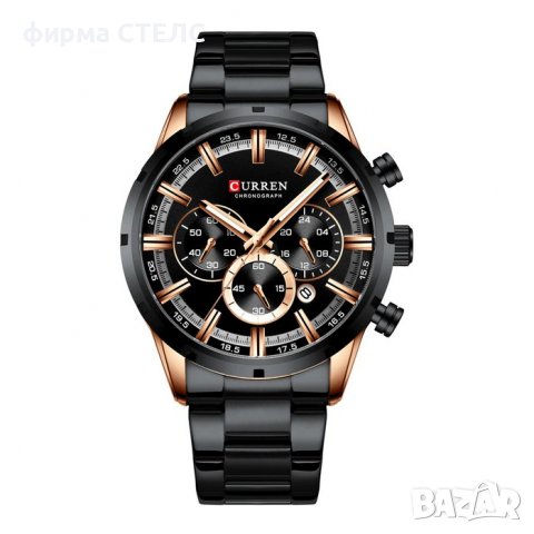 Мъжки часовник Curren Tattum, Хронограф, Неръждаема стомана, снимка 4 - Мъжки - 40193573