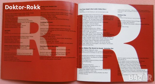 R. Kelly – R. (1998, 2 CD) , снимка 5 - CD дискове - 38369711