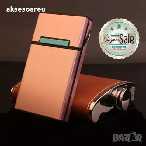 Алуминиева нова табакера кутия Слим Slim за тънки цигари мурати слим Murati slim контейнер съхранени, снимка 8 - Други - 50223052
