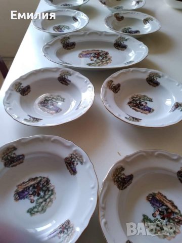 порцеланови чинии на Изида Ромео и Жулиета, снимка 1 - Чинии - 43477235