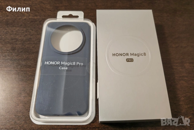 Honor Magic 8Pro 12+512GB Black, оригинален кейс, гаранция