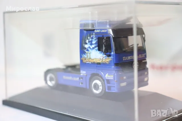 HERPA H0 1/87 MERCEDES BENZ ACTROS ВЛЕКАЧ МОДЕЛ КАМИОН, снимка 6 - Колекции - 50224261
