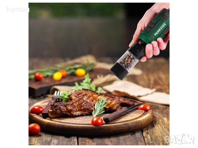 PARKSIDE комплект акумулаторна отвертка/винтоверт 4V PAS 4 D7,барбекю, снимка 6 - Винтоверти - 52140267