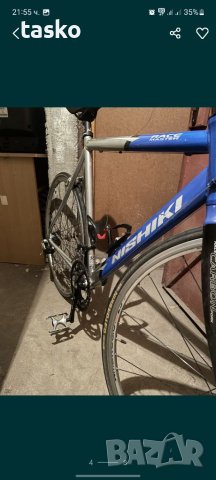 Шосеен велосипед NISHIKI., снимка 4 - Велосипеди - 40531619