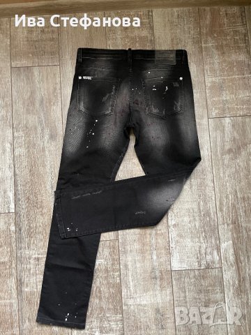 Dsquared2 100 % оригинални нови мъжки дънки дънкени дънкови панталони , снимка 5 - Дънки - 43341943