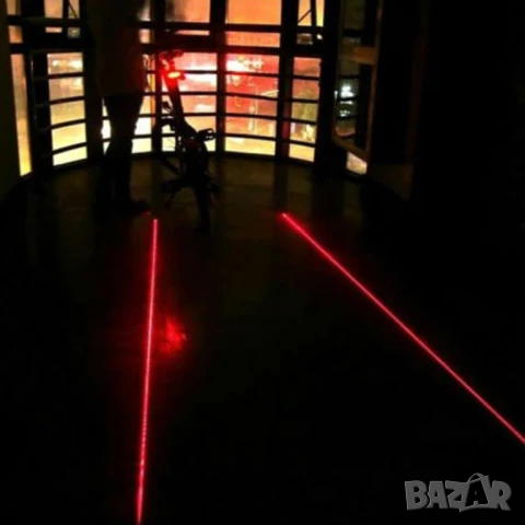 Велосипеден стоп светлинен модул 5 LED + 7 режима , снимка 3 - Части за велосипеди - 51403152