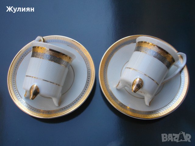  ЛОТ ПОРЦЕЛАНОВИ ЧАШИ С ЧИНИЙКИ SMCS GERMANY , снимка 5 - Антикварни и старинни предмети - 39629555