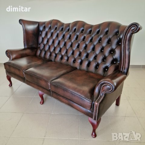 Диван Chesterfield Честърфийлд 3 2 1, снимка 3 - Дивани и мека мебел - 43497104