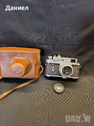 Юбилеен фотоапарат 50г съветски власти Зоркий 4