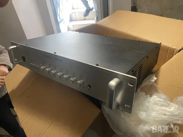 Нов усилвател, снимка 7 - Ресийвъри, усилватели, смесителни пултове - 49064910