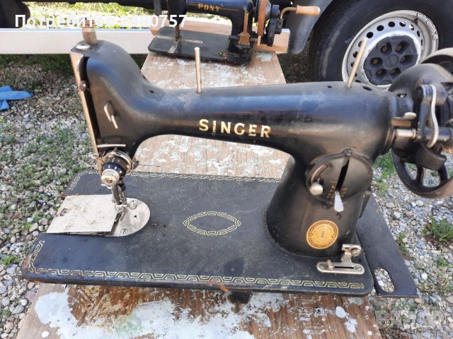 Шевна машина SINGER, снимка 3 - Антикварни и старинни предмети - 37308009
