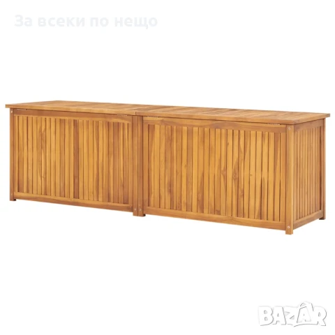 Градинска Кутия, 175x50x55 См, Тиково Дърво Масив Код P708