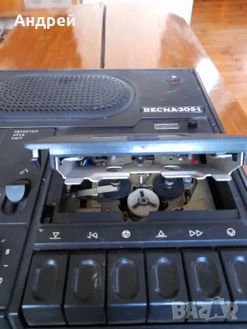 Стар касетофон Весна 205 1, снимка 3 - Антикварни и старинни предмети - 49545876