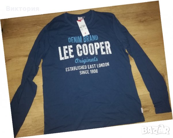 Нова мъжка блуза lee cooper l размер