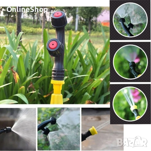 Ръчна градинска пръскачка 16 л — удобно и мощно пръскане с 4 бара, снимка 14 - Градинска техника - 53458131