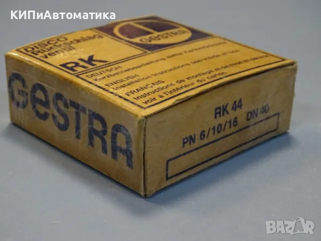 клапан възвратен Gestra RK44 disco check valve DN40, снимка 11 - Резервни части за машини - 48546294