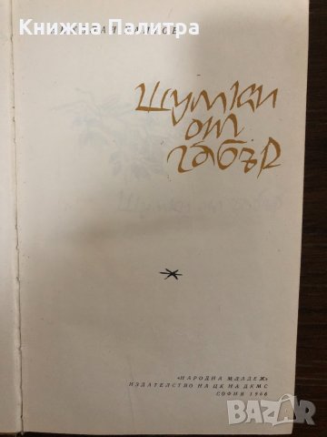 Шумки от габър Николай Хайтов, снимка 2 - Българска литература - 32888749