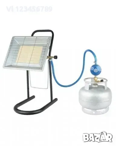 Отоплителна газова печка Нургаз 3500W, снимка 3 - Печки, фурни - 51466795