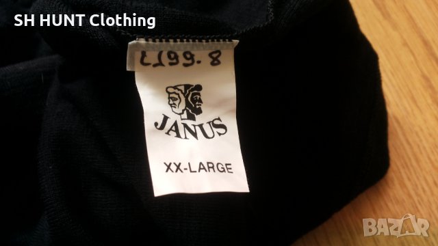 JANUS MADE IN NORWAY 100% Merino Wool Thermo размер XXL термо блуза 100% Мерино Вълна - 539, снимка 11 - Блузи - 44006073