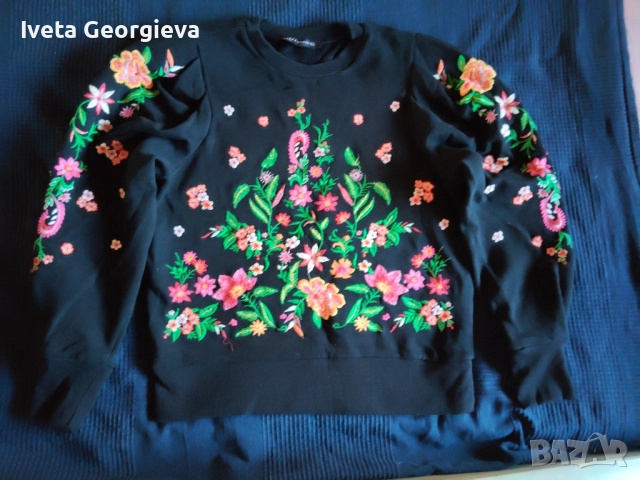 Дамска блуза ZARA , снимка 2 - Блузи с дълъг ръкав и пуловери - 52474989