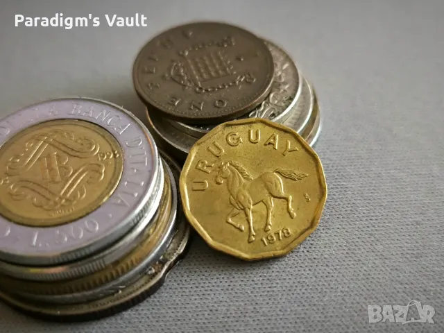 Монета - Уругвай - 10 чентесимо | 1978г.