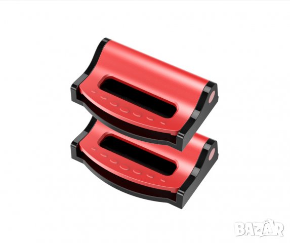 2бр. Универсални стопери за кола с клипсове, регулируеми за безопасност, автоматична закопчалка