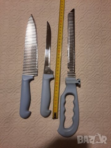 Комплект от три ножа, снимка 6 - Аксесоари за кухня - 37101208