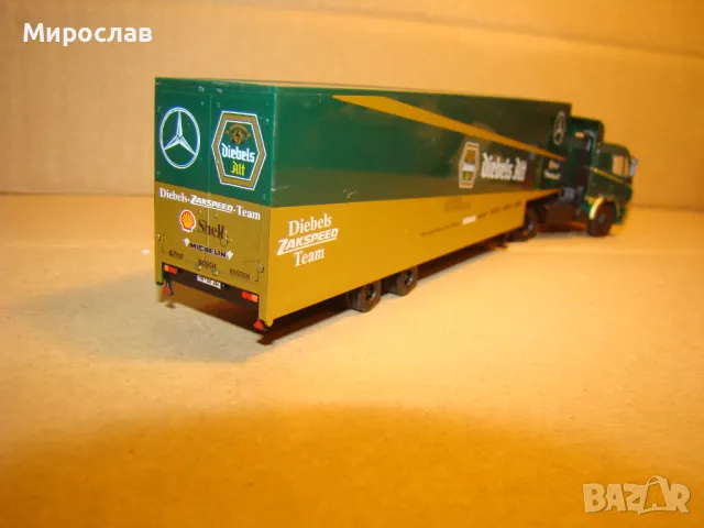 HERPA H0 1/87 MERCEDES BENZ КАМИОН МОДЕЛ КОЛИЧКА, снимка 6 - Колекции - 48603442