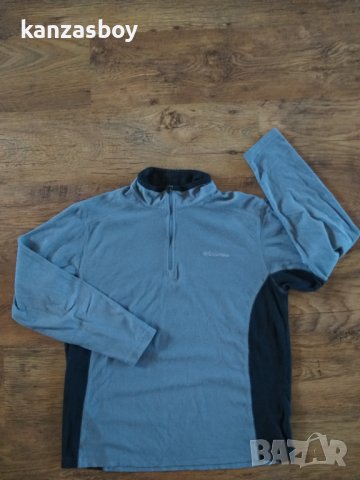 Columbia Men's Hart Mountain II Half Zip - страхотна мъжка блуза УГОЛЕМЕНА, снимка 4 - Спортни дрехи, екипи - 39164342