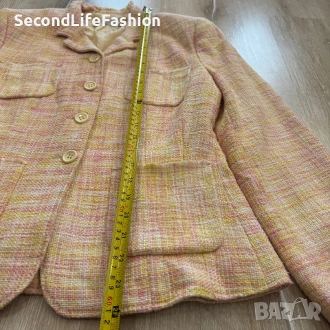 Дамско сако Riani памук и вискоза, размер М, снимка 4 - Сака - 53412531