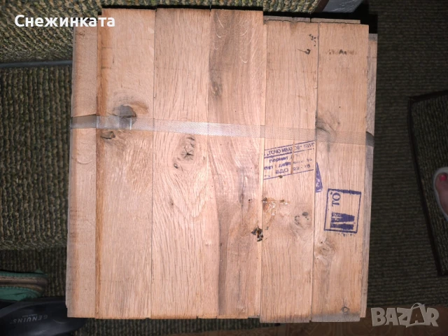 Дървен паркет около 7-10кв.м, снимка 2 - Естествен паркет - 51116309