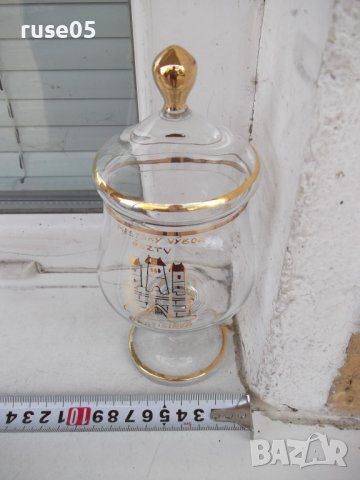  Захарница "BRATISLAVA" стъклена, снимка 5 - Други ценни предмети - 43700137